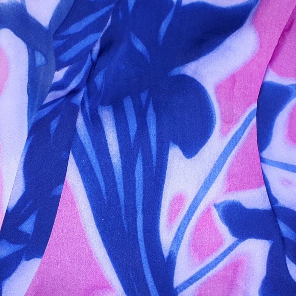 Vibrant Silk feel Blouse - Picture 4 of 4